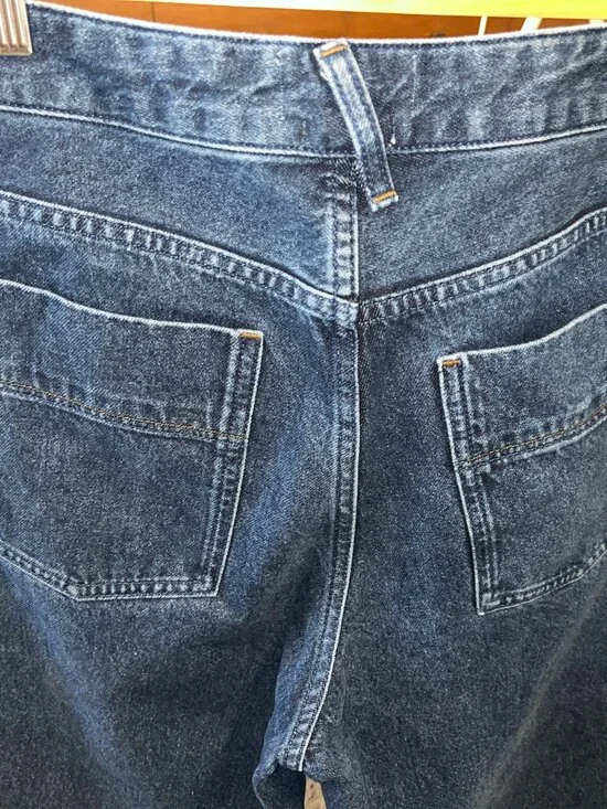 TOAST London Tapered Indigo Denim Pants Sz 8 UK - Picture 7 of 9